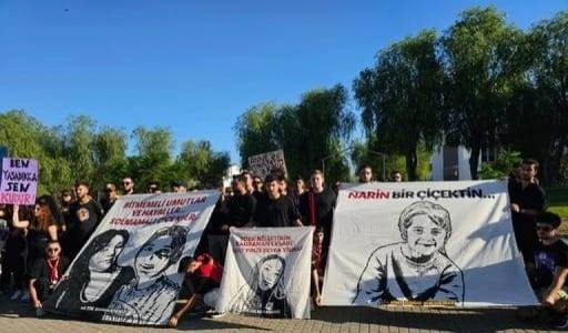 Türkiye’de yaşanan cinayetler Doğu Akdeniz Üniversitesi'nde protesto edildi