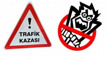 Üç trafik kazası;İki tutuklu