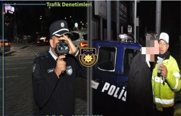 Ülke genelindeki trafik denetimlerinde 427 sürücü rapor edildi