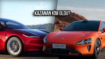 Xiaomi SU7, Tesla Model 3 ile kapıştı! İşte kazanan